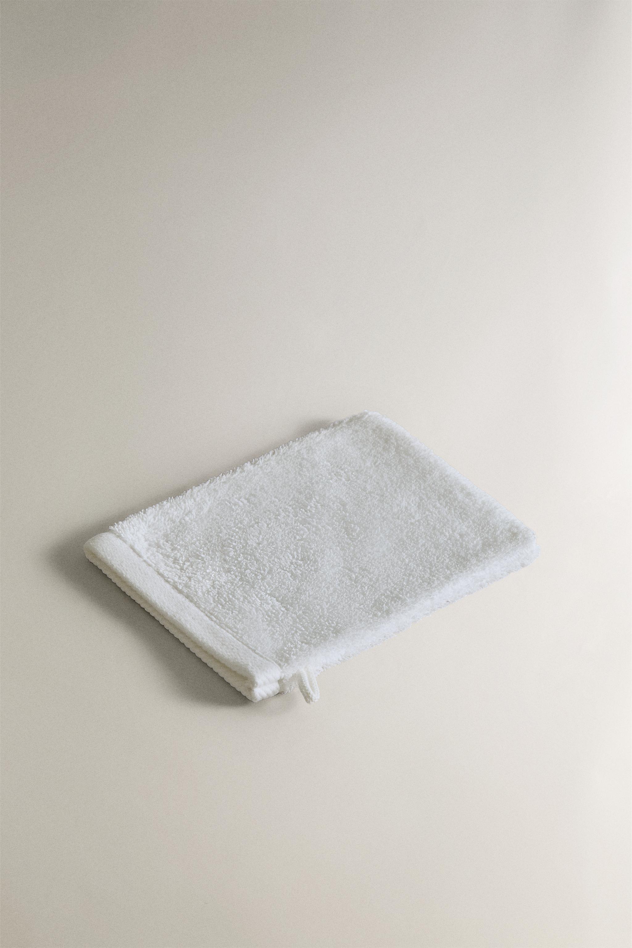GANT DE TOILETTE COTON ÉPONGE